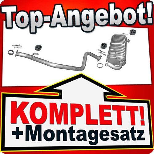 Auspuff für suzuki jimny 3 - für, 1.3