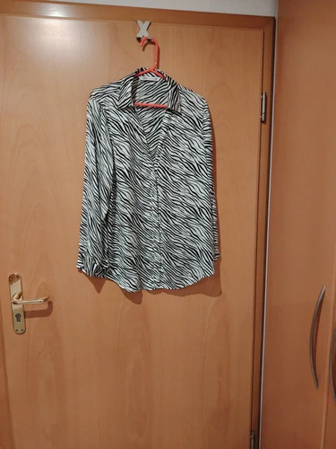 Zara damen bluse mit - damen, zebra