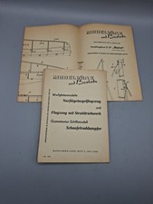 Modellbau und Basteln Nurflügelsegelflugzeug; Segelboot kl. DF "Mistral" Bauplan