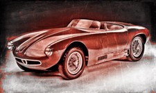 POSTER XXL POP ART ALFA ROMEO