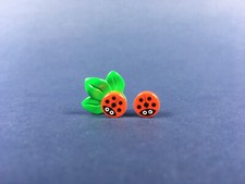 LEGO®  2x Marienkäfer + Pflanze Glück Glücksbringer Tier NEU! Wald Käfer Figur