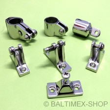 Verdeck Beschlag Rohrkappe Bimini Sprayhood Rohr Schlitten Mittelstück Endstück