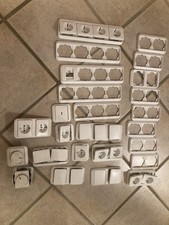 busch und jaeger schalter steckdosen blenden weiß gebr.