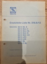 Ersatzteilliste Sachs 50/3