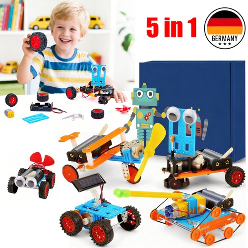 5stk stem spielzeug roboter - spielzeug,