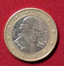 Austria 1 Euro 2002 Mozart
