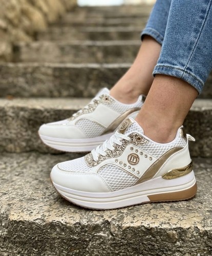 Weisse damen sneaker laura - damen,