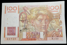 100 Francs Schein 03.10.1946