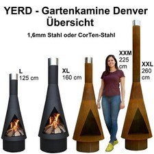 Yerd garten kamin corten - garten,