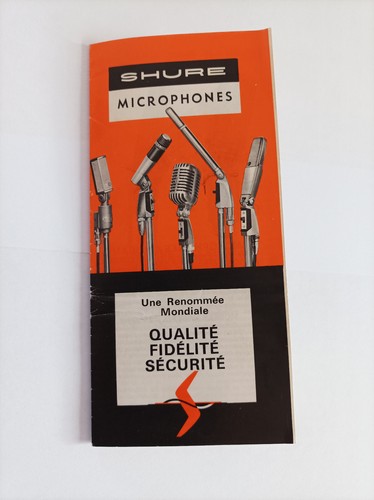 Shure mikrofone alter katalog - shure,