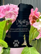 Haustier Gedenktafel Hund