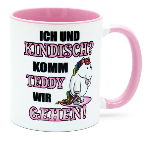 Ich und kind einhorn tasse - ich, mit