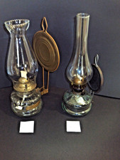 Petroleumlampe Vintage Glas Öllampe Tisch & Wand Lampe Retro Zur Auswahl