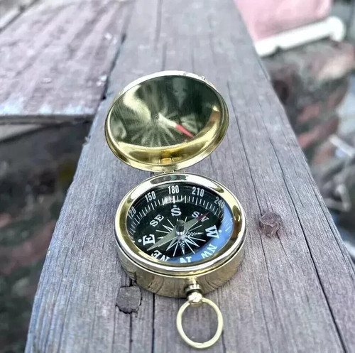 Antiker maritimer messing - maritimer,