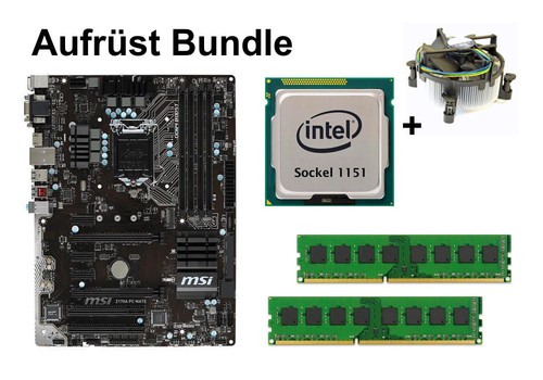 Bundle msi z170a mate - pc,