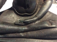 Buddha statuette bhumisparsha - statuette, "bhumisparsha