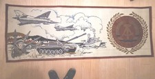 DDR NVA grenztruppen mfs mdi Wandteppich  original  240 x 88 cm