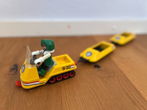 Playmobil schneemobil aus - -,