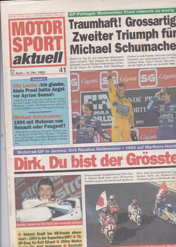 Motorsport aktuell 1993 - motorsport,