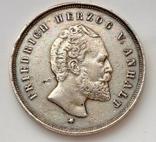 Anhalt Bernburg Stadt Medaille