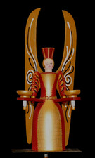 Lichterengel Engel Weihnachtsengel sehr fein bemalt Erzgebirge