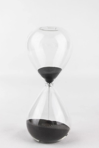 Sanduhr aus glas - sanduhr, minuten