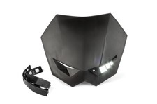 LED Enduro Lichtmaske Schwarz