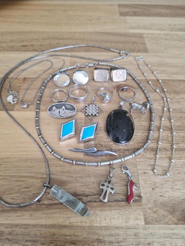 Konvolut silber schmuck aus - silber,
