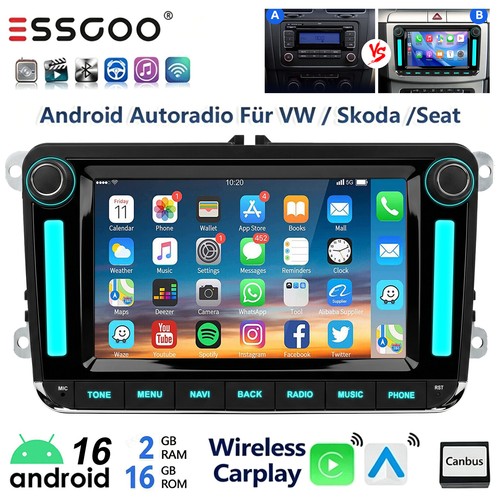 Carplay android autoradio - android, 16