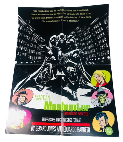 Poster marsian manhunter - poster,