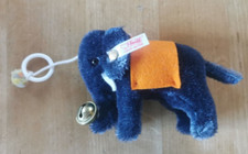 Steiff Elefant, blau, 9 cm