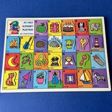 Vintage ABC Lehrpuzzle 26