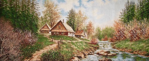Gobelin wandteppich wandbehang - wandteppich,