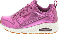 Skechers Uno - Metallixs Damen Sneaker pink