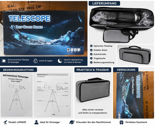 Refraktor teleskop lt90600 - refraktor-teleskop,