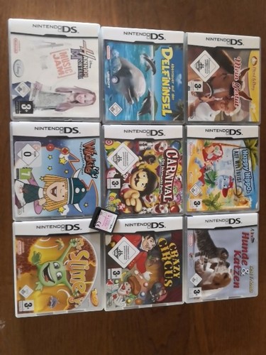 Nintendo spielesammlung 10 - nintendo, spielesammlung,