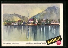 Werbekarte Mokri Tabak, Blick