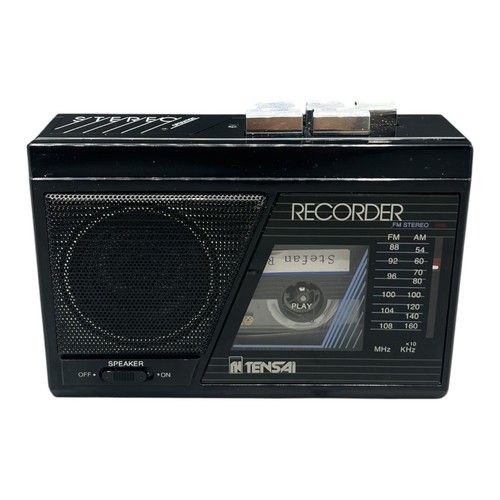 Tensai recorder stereo - recorder, fm