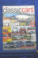 Classic Cars 3/21 Opel Gt VW