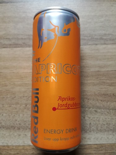 Apricot edition red bull dose - red,
