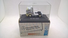 Herpa Mercedes SK weiß + Dekor TECHNO-TRUCK MB Region Ost Berlin in PC-OVP (XB)