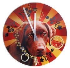 Glas wanduhr karlsson - glas,