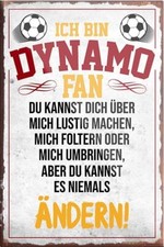"Dynamo Fan" Magnet Fußball