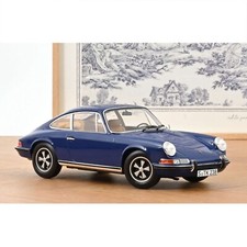 Porsche 911 S 1969 1:18 Modellauto Miniatur 1/18 Blau Blue 187647 Coupe Norev
