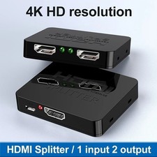 HDMI Splitter 1 in 2 Out 4K