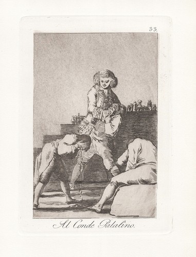 Francisco goya plate - de,