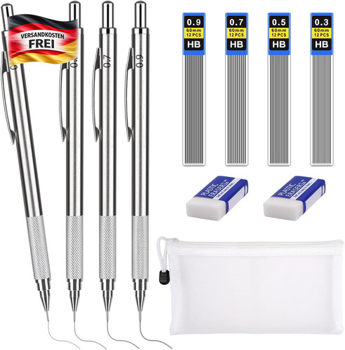 Druckbleistift set mit - druckbleistift,