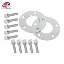 Spurverbreiterung 10mm 2x5mm FÜR BMW E46 E91 E36 E60 Spurplatten Distanzscheiben