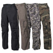 MFH Cargohose "Defense" Freizeithose Cargohose Männer Frauen Outdoor Camouflage