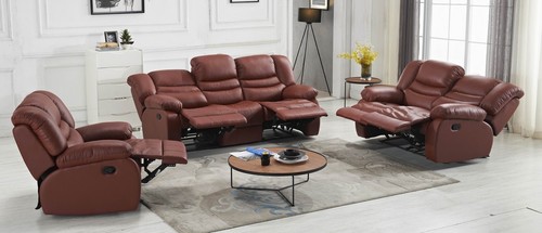 Sofa set leder - 3+2,